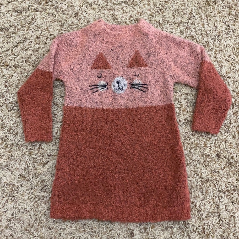 Cat Sweater Dress in like new condition